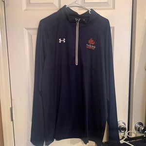 Auburn Tigers Under Armour LS zippered pullover